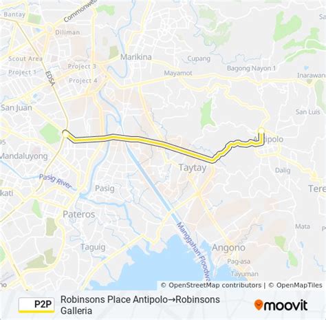 antipolo to robinsons galleria|p2p Route: Schedules, Stops & Maps .
